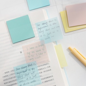 Bloc de notas transparente, notas adhesivas - Product Image 4