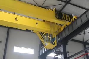 工場、ワークショップ、鉱山に適し、鋼やその他のバルク品を持ち上げるために使用される頑丈なダブルビームクレーン - Product Image 4