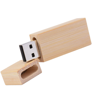 2-in-1 yüksek hızlı USB 2.0 Flash sürücü U Disk kare ahşap sopa kalem Android telefonlar için özel baskılı sakız temalı tasarım - Product Image 3