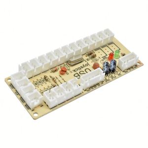 USBアーケードジョイスティック回路基板DIYチップボードPCジョイスティック制御格闘マシンゲームコンソール - Product Image 3