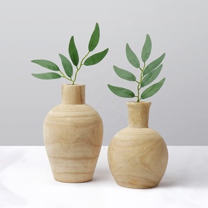 אגרטל עץ 2 boho אגרטל עץ בית משק בית עץ סט עושה מדהים עבור משק בית ו קישוטים סלון