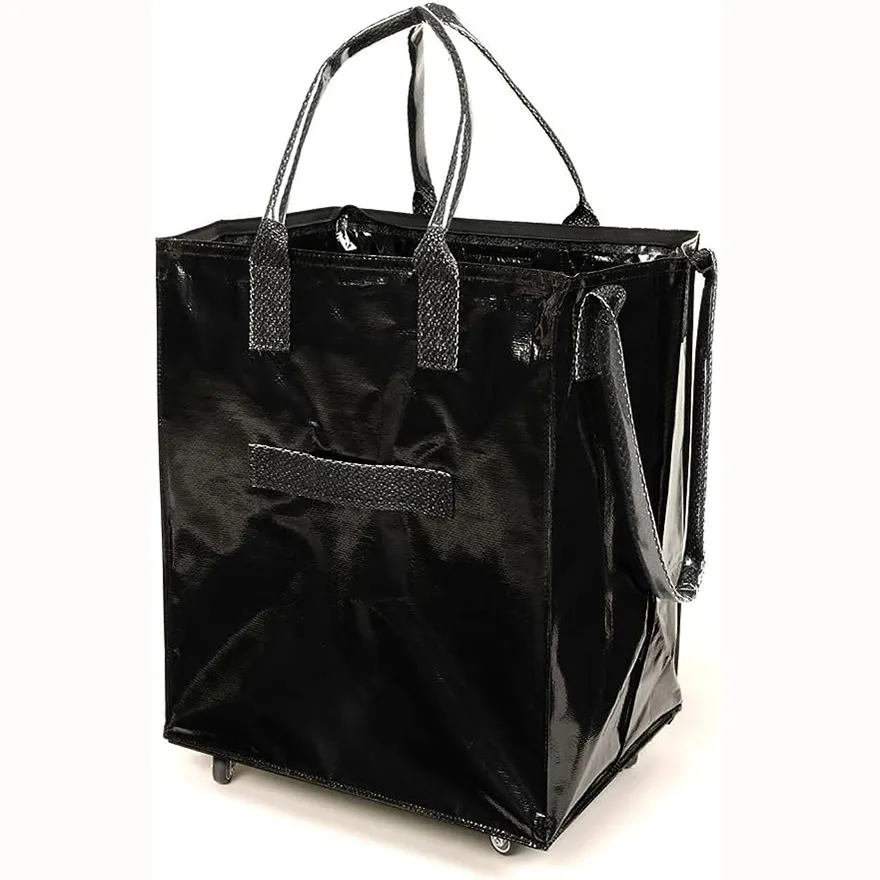 Multifunction Trolley Bag Waterproof Custom OEM Travel Outdoor Shopping Foldable Wheel Shopping Bags