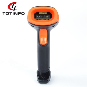 Receptor USB inalámbrico, lector de código de barras automático 2D, portátil, escáner de código de barras para supermercado - Product Image 4