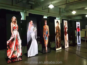 M-shine P1.86 P2 P2.5 стоячий светодиодный рекламный плакат экран наружный закрытый полноцветный светодиодный плакат с управлением Wi-Fi светодиодный дисплей - Product Image 4