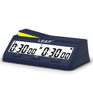 LEAP Basic Rapid competition Blitz orologio da scacchi a grande schermo Timer elettronico digitale per scacchi Timer da gioco da tavolo - Product Image 2