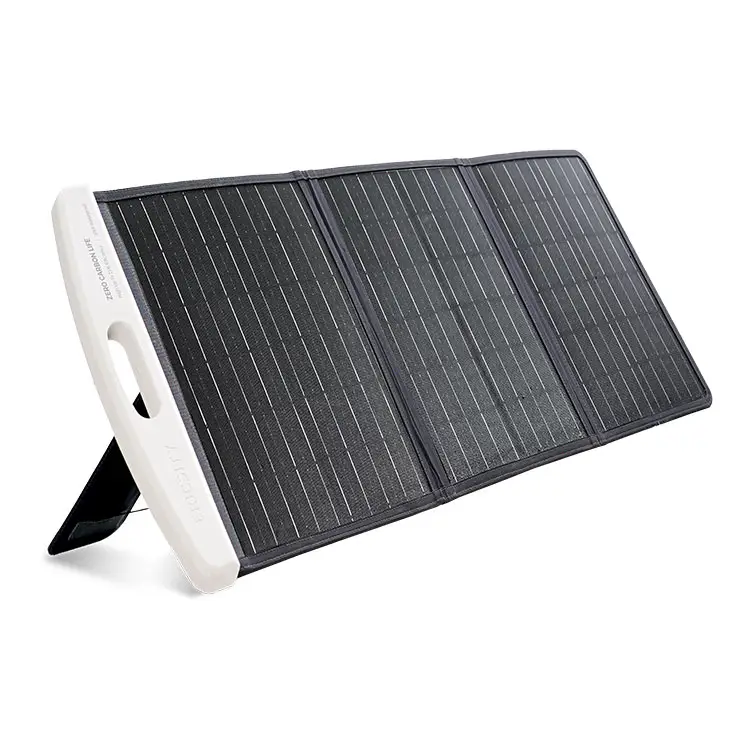 Vente en gros de panneau solaire pliable de qualité supérieure de 100 watts pour le chargement de batterie en plein air