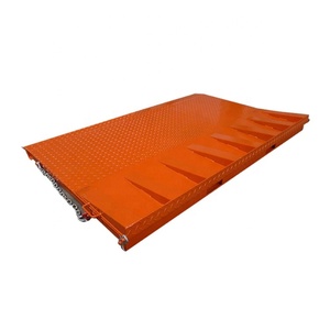 Rampa de muelle de carga plegable recién llegada para carretilla elevadora Max WLL 6500Kg rampa de contenedor grande