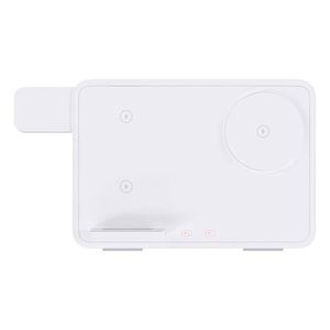 JEDI 15w Dual Phone <strong>Charge</strong> 3 in 1 Foldable Fast <strong>Charging</strong> Phone Mount Mulfiple Wireless Charger With Led Light - Product Image 5