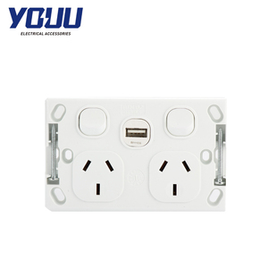YOUU Australian Standard Switch SAA <strong>Australia</strong> Power Point Dual USB Tap C with Double GPO USB Power Socket - Product Image 3
