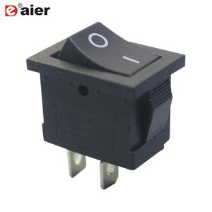 KCD1-2-101 6A 250VAC ON OFF 2 pozisyon 2PIN Mini CQC Rocker anahtarı Soken anahtarı - Product Image 1