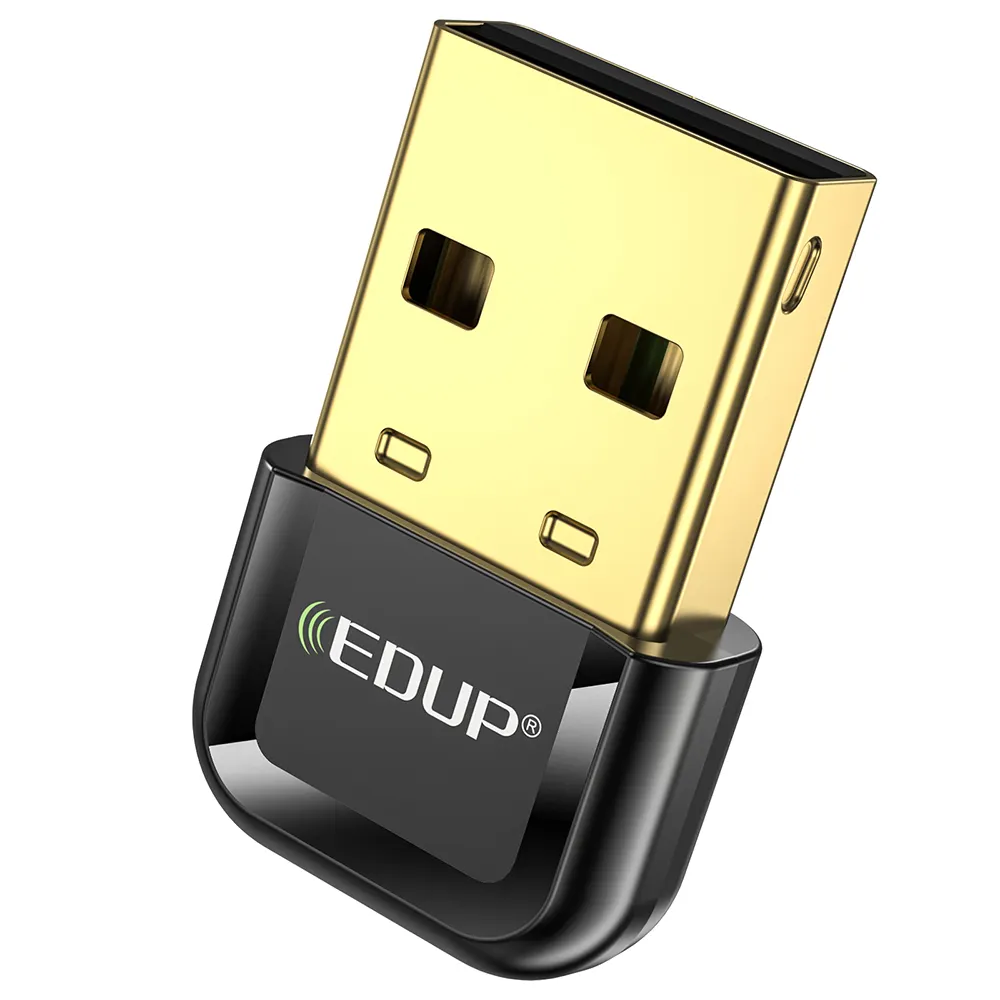 EDUP USB Bluetooth 5.3 Adapter für PC Free Driver Mini Größe Bluetooth 5.0 Bluetooth USB Dongle