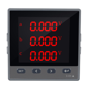 Medidor de frecuencia de energía de amperios de voltaje de pantalla LCD digital multifunción trifásica - Product Image 2