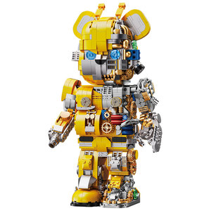 1961PCSビルディングブロックフィギュアアクションおもちゃアセンブリプラスチック小粒子DIYロボット教育玩具ビルディングブロックセット子供用 - Product Image 1