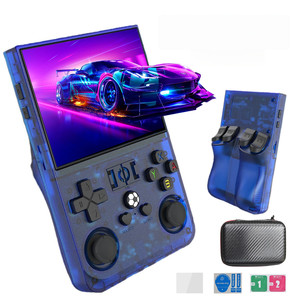 2025 R36 Proハンドヘルドゲームコンソール640*480解像度クラシックポータブルレトロゲームプレーヤー128GBストレージ3.5インチIPS画面 - Product Image 1