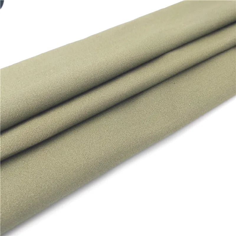 Elastische 100% baumwolle spandex satin bohrer stoff für tuch