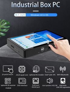 OEM China Fábrica Todo en Uno Computadora H10F 16G RAM 10,1 Pulgadas Caja Industrial Pantalla Táctil Control Industrial Tablet Computadora - Product Image 4