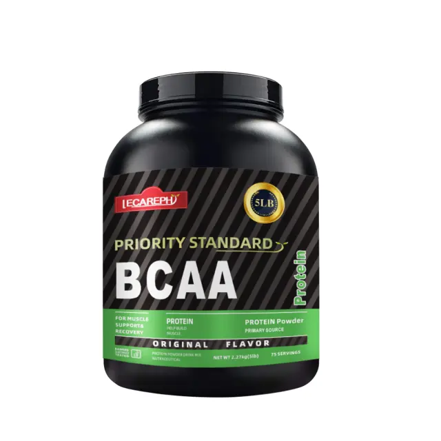 Sport supplement BCAA powder Instantized protein promote muscle building BCAA whey powder
