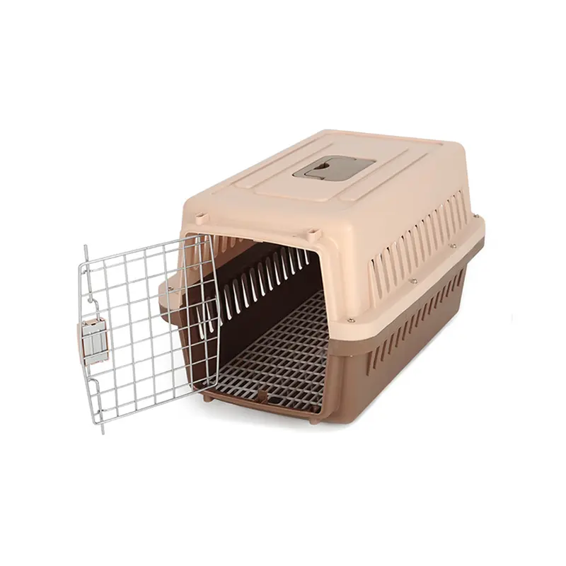 Nhà Cung Cấp Dịch Vụ Vận Chuyển Vật Nuôi Pet Air Box Dog Cat Giao Thông Vận Tải Lồng Di Động Trường Hợp Nhà Nhựa Pet Cage