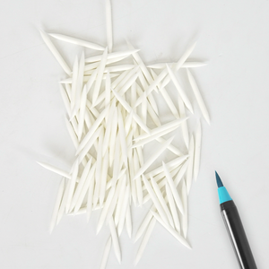 0,7mm feiner runder Meißel flache Spitze Nylon Ersatz nachfüllbare Acryl-Markierung stift Feder oder Spitze - Product Image 3