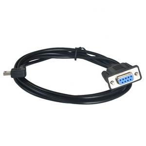 D-SUB DB9コネクタからミニUSB5pオスデータワイヤDB9ピンからミニUSB5ピンアダプタケーブル