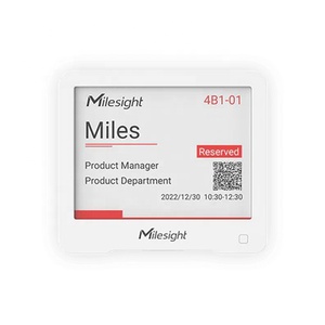 Milestsight DS3604 LoRaWAN IOT E-ink Display apribile API E il pulsante LoRaWAN consentono varie applicazioni - Product Image 1