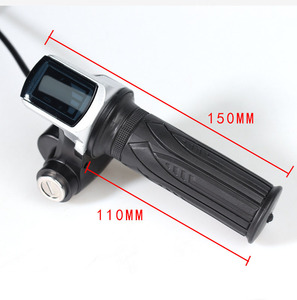 Universale 48v Display LCD velocità di rotazione maniglia acceleratore bicicletta elettrica/Scooter/triciclo Controller con acceleratore a spirale - Product Image 2