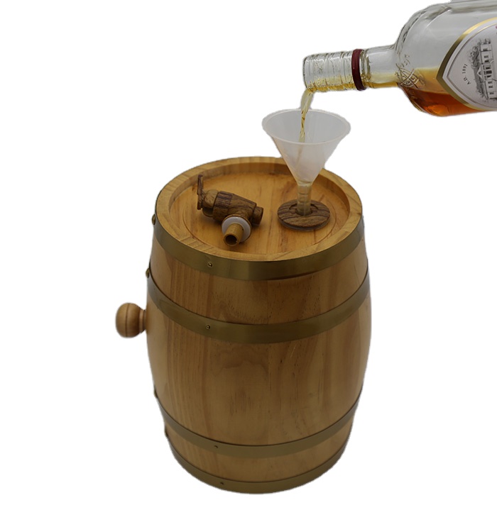 Package wine barrel for sale
