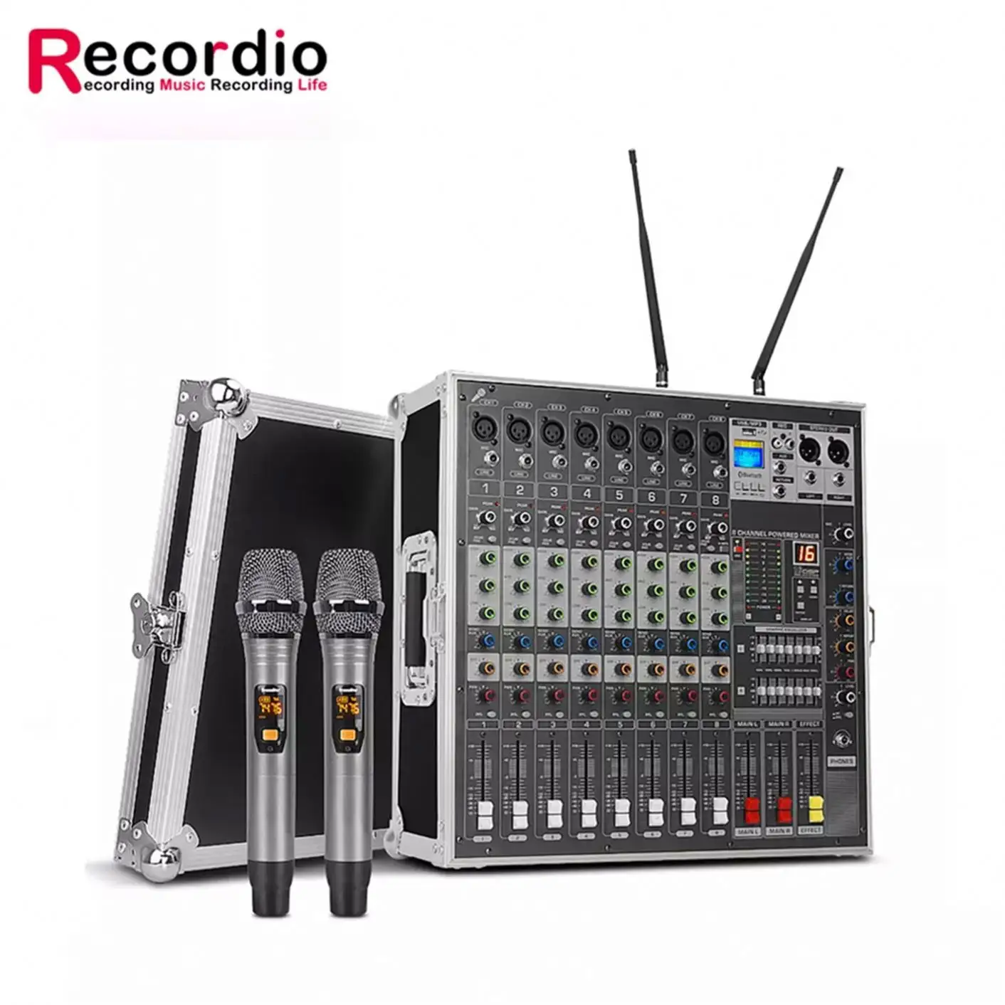 Recordio Audio Mixer 8Ch Profesional dengan Harga Terbaik