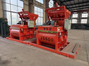 Hot Selling Industrial JS Series JS500 <strong>JS750</strong> JS1000 Self Loading Twin Shaft Cement Concrete <strong>Mixer</strong> - Product Image 4