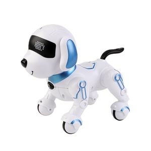 スマートドッグインテリジェントロボットテクノロジーAiRcプログラミングリモートコントロールスタントロボットドッグを鳴らすキッズ教育玩具 - Product Image 1