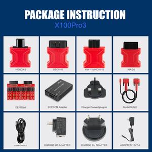 XTOOL-programador de llaves automático profesional X100 Pro3, funciones de reinicio de EPB, ABS, TPS, actualización gratuita de por vida