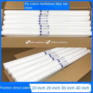 เครื่องกรองน้ำผ้าฝ้ายเมลต์สโลน10 "20" 30 "40" PP กรองรักษาความปลอดภัยแบบช่องสี่เหลี่ยมกรองน้ำ - Product Image 3