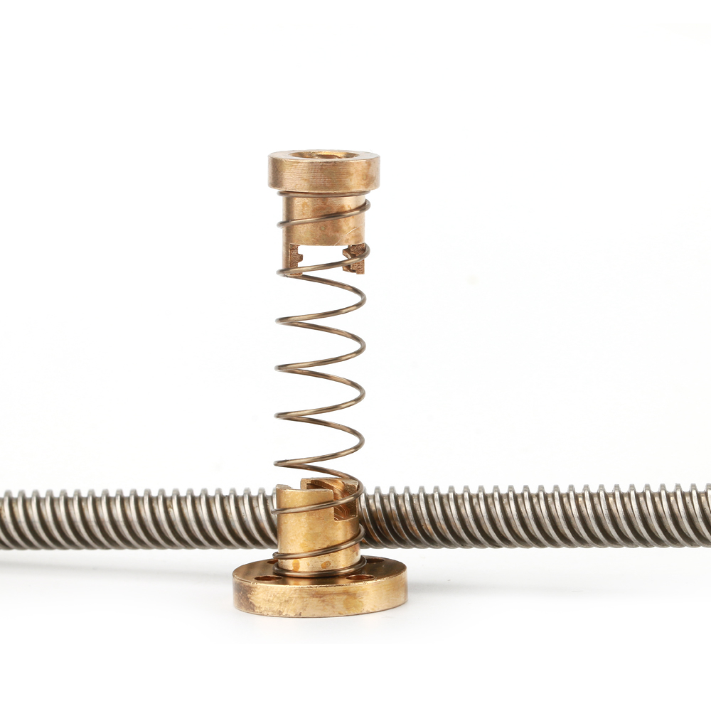 Tr8x8 304 stainless steel lead screw 1000mm length withanti-backlash