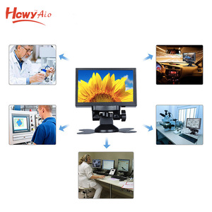 Tamaño pequeño 5 "7" 8 "LCD Monitor VGA BNC AV Entrada Metal Frame CCTV Monitor - Product Image 6