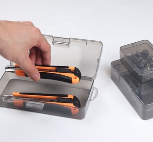 矩形PP塑料透明储物盒零件和小产品包装盒工具储物盒 - Product Image 5