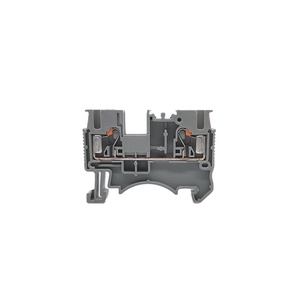 DS2.5 Din Rail Mounted Push-in <strong>Terminal</strong> <strong>Block</strong> Connector Din Rail Type Feed Through <strong>Spring</strong> <strong>Terminal</strong> <strong>Block</strong> - Product Image 1