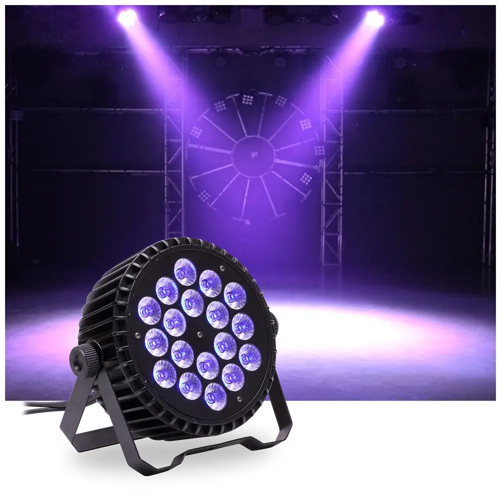 U`King 180W Powerful Disco Lights DMX 512 Sound Activated LED Par Can Stage LightsPopular