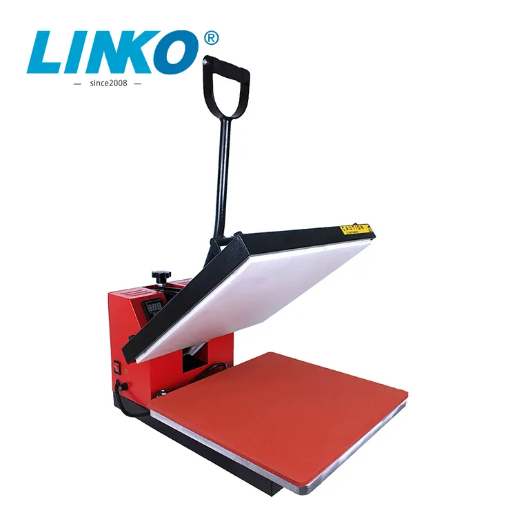 LINKO hot sale competitive price roller sublimation printing cheap used t shirt press heat transfer machine