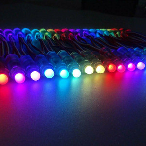 DC5V 50 шт. WS2811 IC RGB пиксельный светодиодный модуль света полноцветный Wifi светодиодный SPI контроллер, 5 В 6 А светодиодный блок питания Адаптер зарядного устройства - Product Image 4