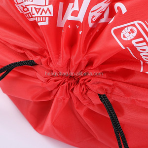 Mochila con cordón de poliéster al por mayor, bolsa deportiva barata, bolsa con cordón promocional con logotipo personalizado - Product Image 3