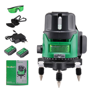 Proyector de línea láser de nivel infrarrojo de grado industrial y DIY para uso en exteriores Luz verde automática de alta precisión - Product Image 1