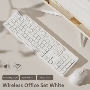Wireless <strong>Keyboard</strong> and Mouse Set Office Silent Desktop <strong>Computer</strong> Notebook Office Wireless <strong>Keyboard</strong> and Mouse Set - Product Image 6