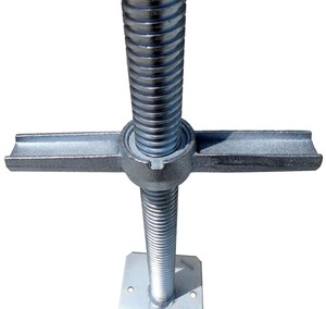 脚手架系统中使用的电镀锌可调支撑支柱道具泵千斤顶 - Product Image 1