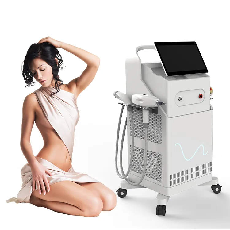 ML600 Multifunction 5 In1 Beauty Equipment IPL Diode Laser 4 Handle Device E-light IPL Hair Removal laser Machine Price For Sale