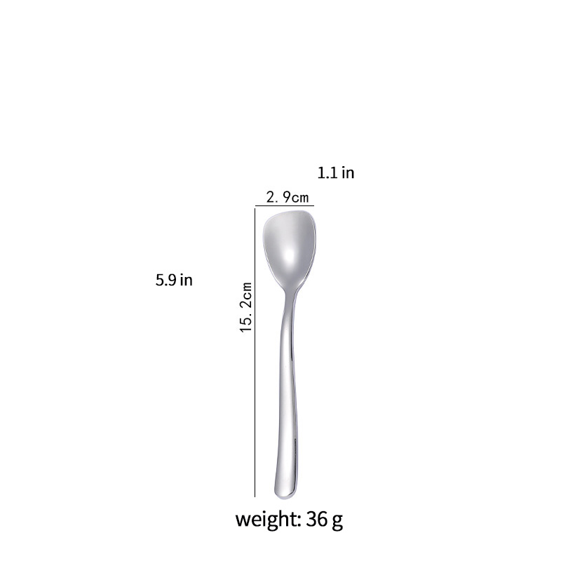 Cuillère à glace en argent 14,8CM