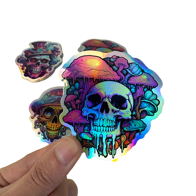 Pegatina holográfica