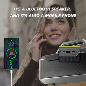 S520 Sodlk Blue Tooth Trueワイヤレス充電式サウンドボックススピーカーラウドステレオシステム、デュアルマイクとリモコン付き - Product Image 5