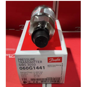 New and Original D-anfoss Pressure transmitter 060G6472 MBS 3000, 0 bar - 0.4 bar, 0 psi - 5.8 psi - Product Image 1