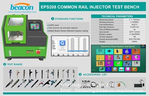 Nuovo faro <span class=keywords><strong>Auto</strong></span> riparazione elettrica apparecchiature Tester eps208 carburante diesel common rail iniettore dispositivo di prova macchina EPS208S