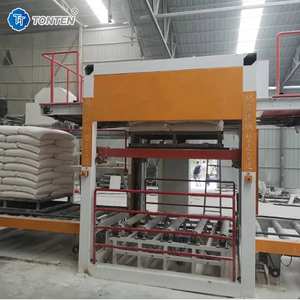 Línea de producción de paletización de ensacado de caja de control PLC apilador de estación dual de alta velocidad - Product Image 3